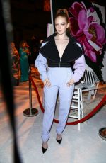 LARSEN THOMPSON at Brandon Maxwell Runway Show at New York Fashion Week 09/07/2019