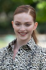 LARSEN THOMPSON at Elie Saab Fashion Show at PFW in Paris 09/28/2019