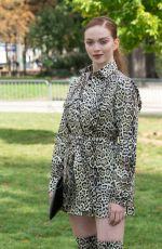 LARSEN THOMPSON at Elie Saab Fashion Show at PFW in Paris 09/28/2019