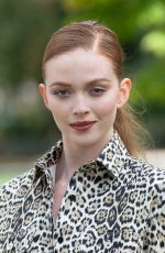 LARSEN THOMPSON at Elie Saab Fashion Show at PFW in Paris 09/28/2019