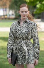 LARSEN THOMPSON at Elie Saab Fashion Show at PFW in Paris 09/28/2019