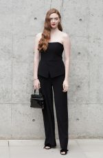 LARSEN THOMPSON at Emporio Armani Fashion Show at MFW in Milan 09/18/2019