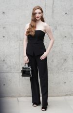 LARSEN THOMPSON at Emporio Armani Fashion Show at MFW in Milan 09/18/2019