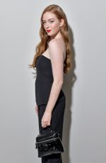 LARSEN THOMPSON at Emporio Armani Show at Milan Fashion Week 09/19/2019