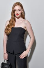 LARSEN THOMPSON at Emporio Armani Show at Milan Fashion Week 09/19/2019