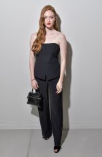 LARSEN THOMPSON at Emporio Armani Show at Milan Fashion Week 09/19/2019