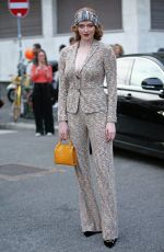 LARSEN THOMPSON at Missoni Fashion Show in Milan 09/21/2019