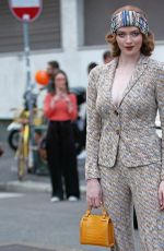 LARSEN THOMPSON at Missoni Fashion Show in Milan 09/21/2019