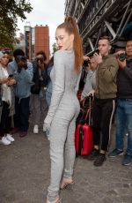 LARSEN THOMPSON at Off-white Fashion Show in Paris 09/26/2019