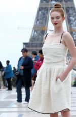 LARSEN THOMPSON Out at Paris Fashion Week 09/25/2019