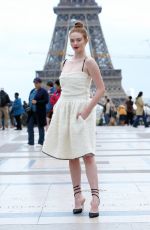 LARSEN THOMPSON Out at Paris Fashion Week 09/25/2019