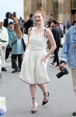 LARSEN THOMPSON Out at Paris Fashion Week 09/25/2019