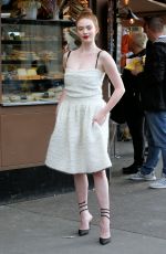 LARSEN THOMPSON Out at Paris Fashion Week 09/25/2019