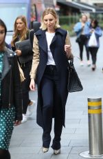 LAURA CARMICHAEL Arrives at Global Offices in London 09/06/2019