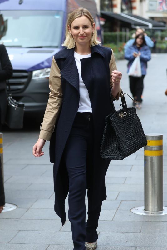 LAURA CARMICHAEL Arrives at Global Offices in London 09/06/2019