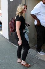LAURE ALAINA Arrives at DETS Studio in Los Angeles 09/14/2019