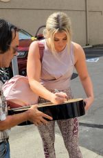 LAUREN ALAINA Arreives at DWTS Studio in Los Angeles 09/21/2019