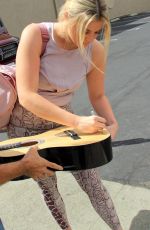 LAUREN ALAINA Arreives at DWTS Studio in Los Angeles 09/21/2019