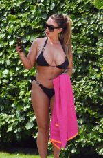 LAUREN GOODGER in Bikini on Holiday in Spain 08/30/2019