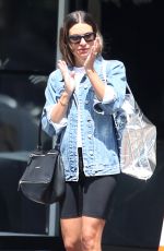 LEA MICHELE Out and About in Bel-air 09/10/2019