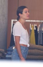 LEA MICHELE Shopping at Switch Boutique in Bel-air 09/24/2019
