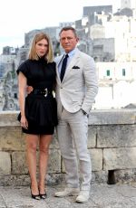 LEA SEYDOUX and Daniel Craig on Location in Italy for James Bond No Time Do Die Movie 09/19/2019
