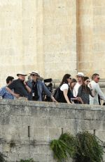 LEA SEYDOUX on the Set of New James Bond Movie in Matera 09/10/2019