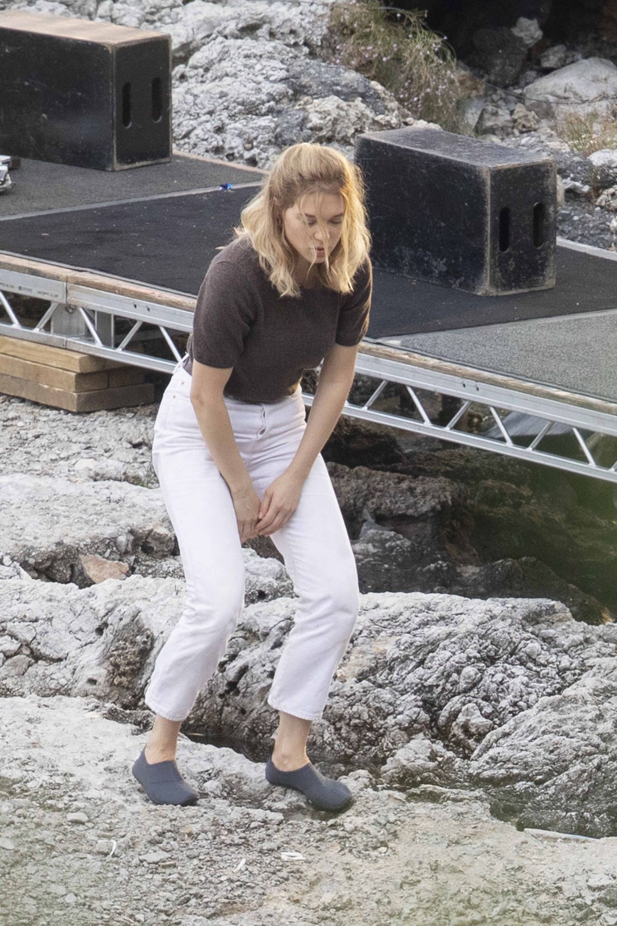 Lea Seydoux On The Set Of No Time To Die In Italy 09262019 Hawtcelebs 