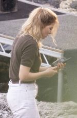 LEA SEYDOUX on the Set of No Time To Die in Italy 09/26/2019