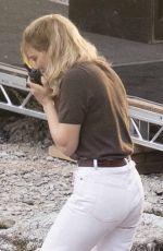 LEA SEYDOUX on the Set of No Time To Die in Italy 09/26/2019