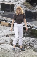 LEA SEYDOUX on the Set of No Time To Die in Italy 09/26/2019