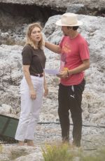 LEA SEYDOUX on the Set of No Time To Die in Italy 09/26/2019