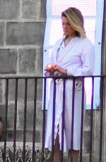 LEA SEYDOUX on the Set of No Time To Die in London 09/17/2019