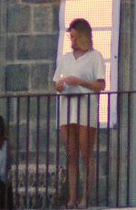 LEA SEYDOUX on the Set of No Time To Die in London 09/17/2019