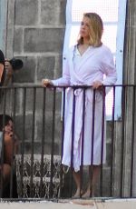 LEA SEYDOUX on the Set of No Time To Die in London 09/17/2019