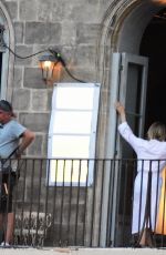 LEA SEYDOUX on the Set of No Time To Die in London 09/17/2019