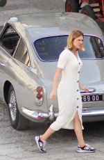 LEA SEYDOUX on the Set of No Time to Die, New James Bond Movie in Matera 09/15/2019