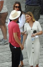 LEA SEYDOUX on the Set of No Time to Die, New James Bond Movie in Matera 09/15/2019