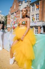 LEIGH-ANNE PINNOCK at Red Bull Music x Mangrove Truck at Notting Hill Carnival 08/26/2019