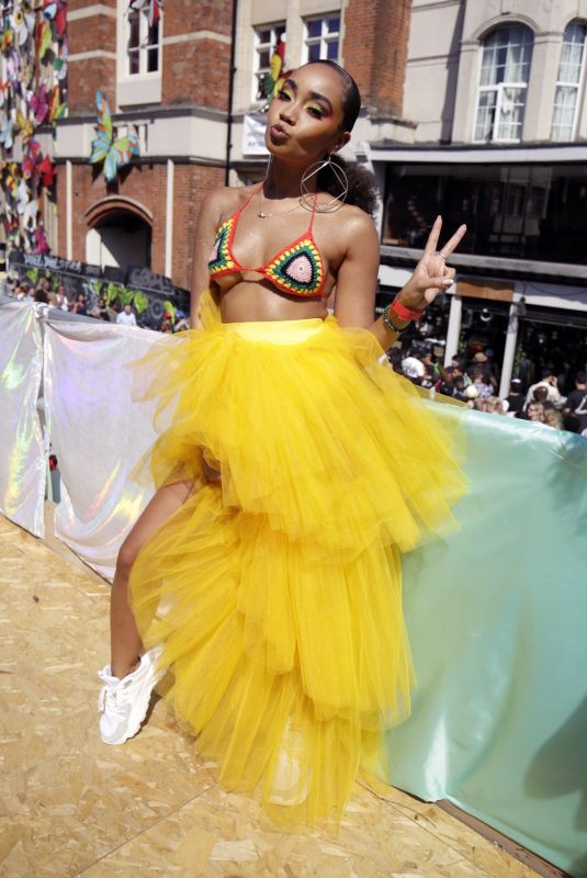 LEIGH-ANNE PINNOCK at Red Bull Music x Mangrove Truck at Notting Hill Carnival 08/26/2019