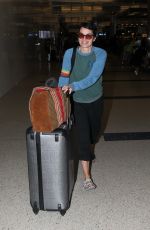LENA HEADEY atLAX Airport in Los Angeles 09/16/2019