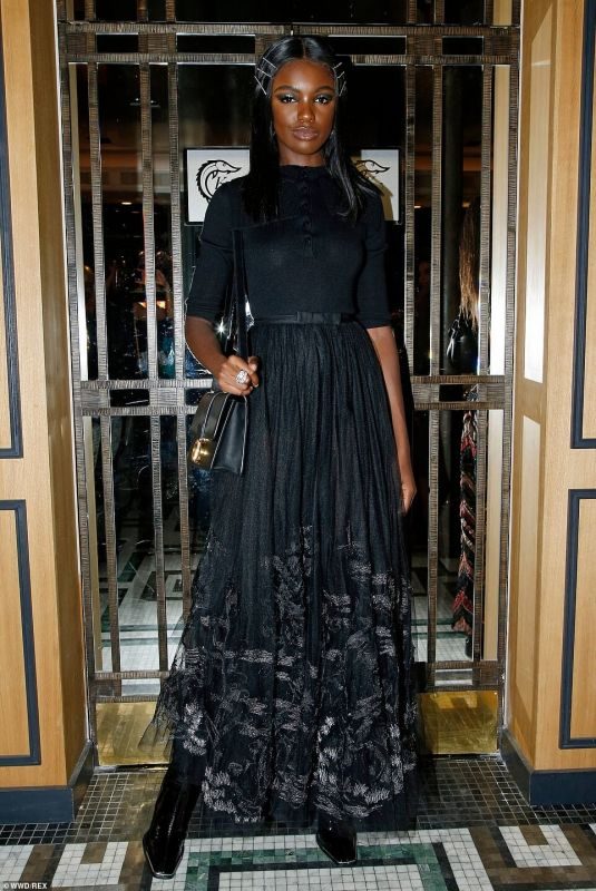 LEOMIE ANDERSON at Dior’s Star-studded Afterparty in Paris 09/24/2019