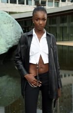 LEOMIE ANDERSON at Longchamp Fashion Show in New York 09/07/2019