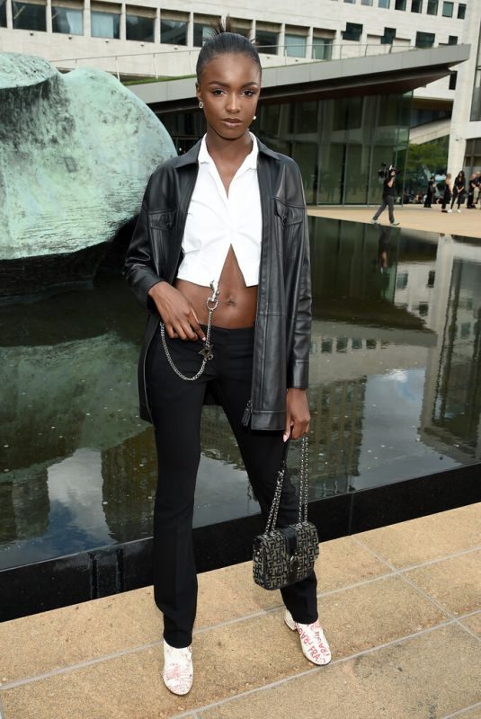 LEOMIE ANDERSON at Longchamp Fashion Show in New York 09/07/2019