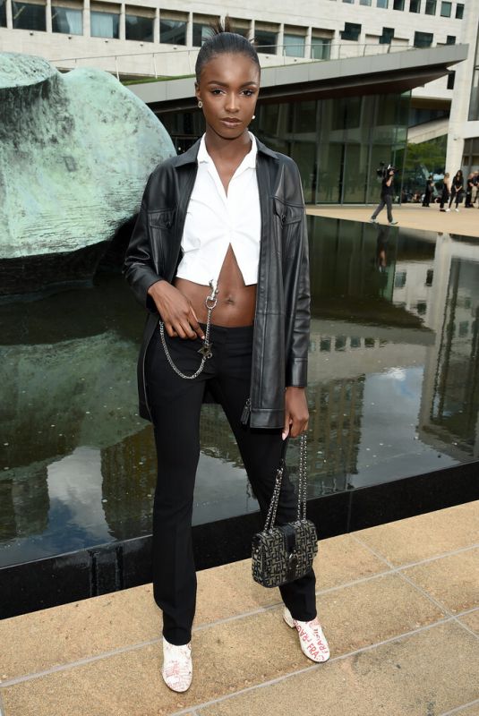LEOMIE ANDERSON at Longchamp Fashion Show in New York 09/07/2019