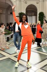 LEOMIE ANDERSON at Tory Burch Fashion Show in New York 09/08/2019