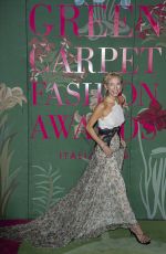 LEONIE HANNE at Green Carpet Fashion Awards in Milan 09/22/2019
