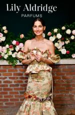 LILY ALDRIDGE at Her Haven Parfums Launch in New York 09/08/2019