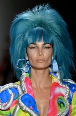 LILY ALDRIDGE at Jeremy Scott Runway Show at New York Fashion Wekk 09/06/2019