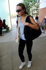 LILY-ROSE DEPP at Airport in Venice 09/01/2019